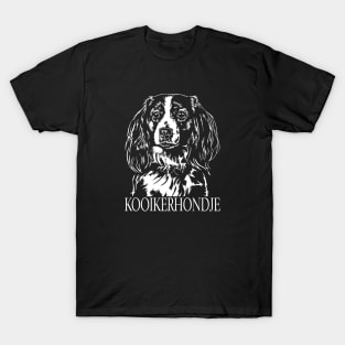 Funny Proud Kooikerhondje dog portrait T-Shirt